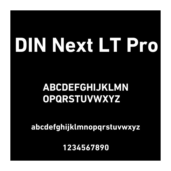 DIN Next LT Pro