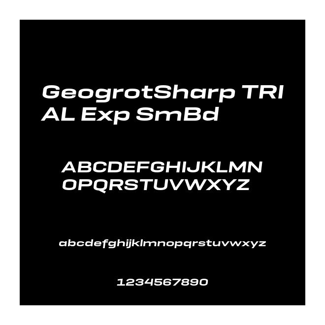 GeogrotSharp TRIAL Exp SmBd