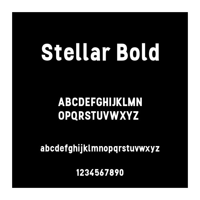 Stellar Bold