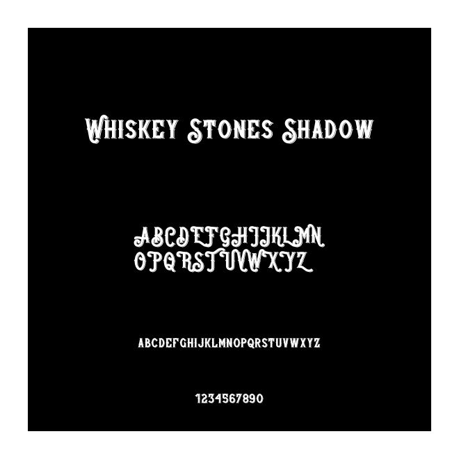 Whiskey Stones Shadow