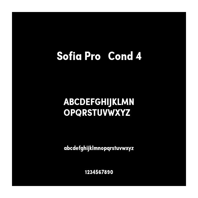Sofia Pro   Cond 4
