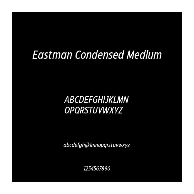 Eastman Condensed Medium
