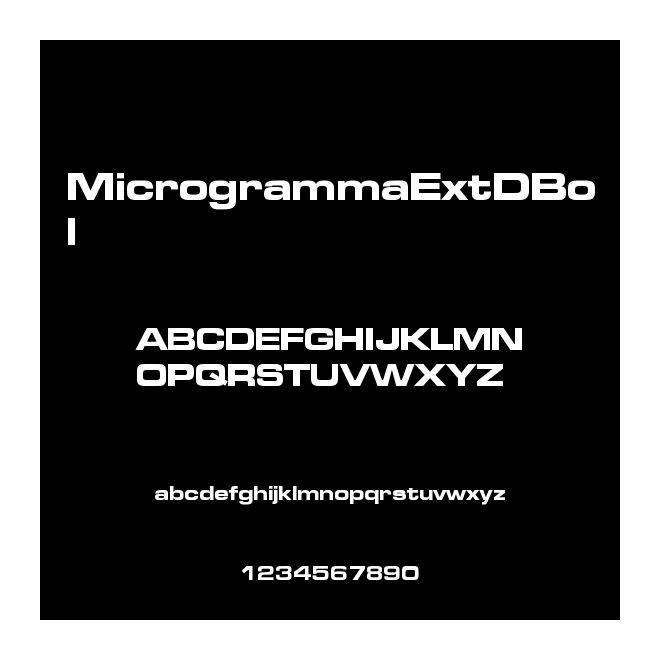 MicrogrammaExtDBol