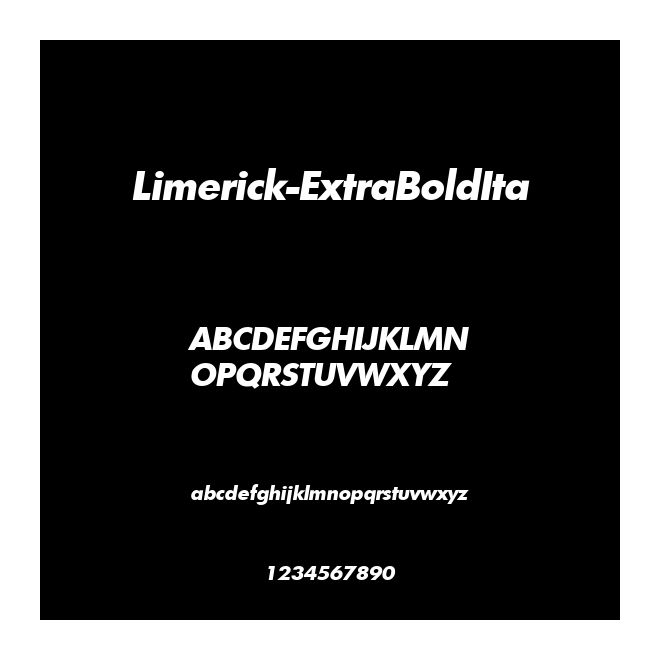 Limerick-ExtraBoldIta