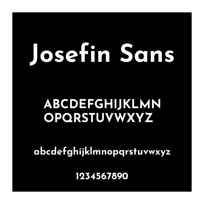 Josefin Sans