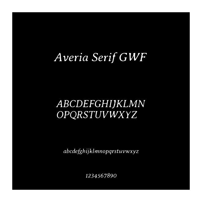 Averia Serif GWF