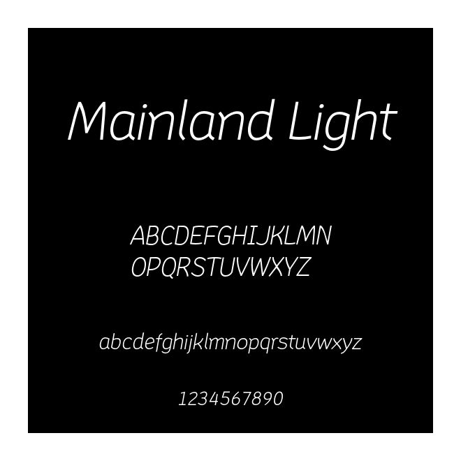 Mainland Light