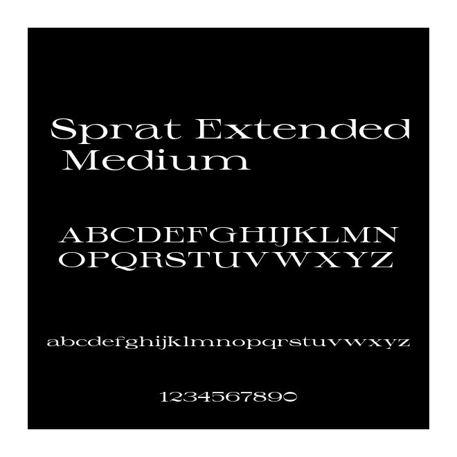 Sprat Extended Medium
