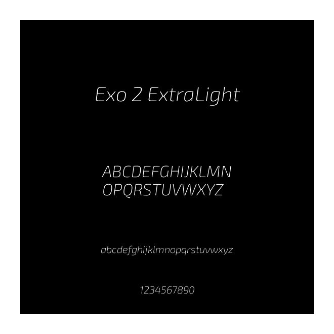 Exo 2 ExtraLight