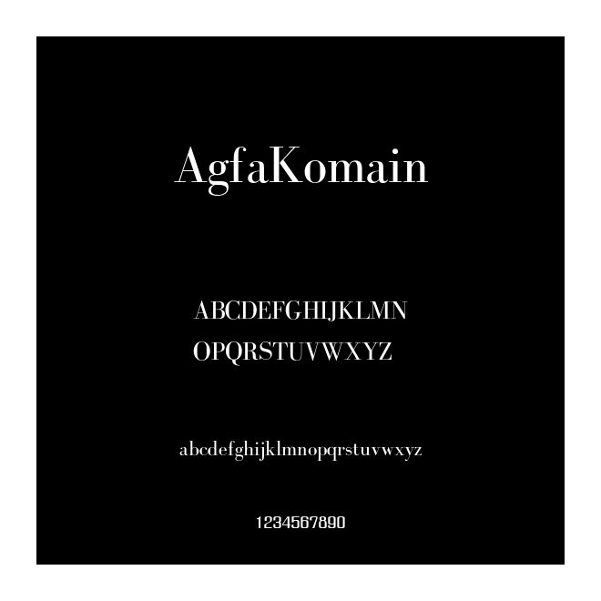 AgfaKomain
