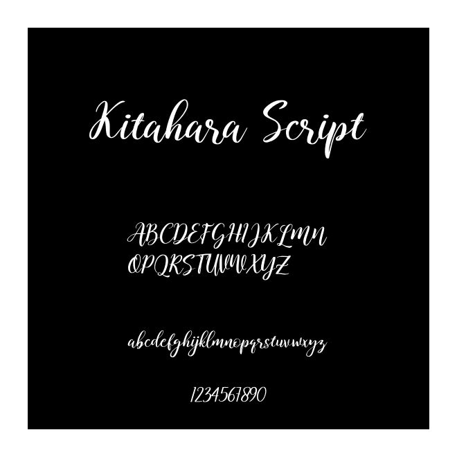 Kitahara Script