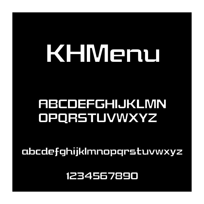 KHMenu