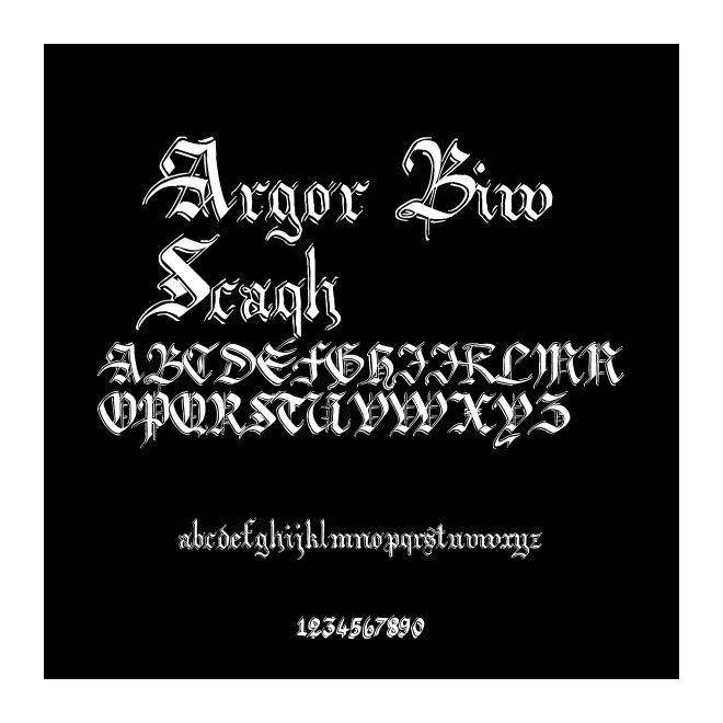 Argor Biw Scaqh