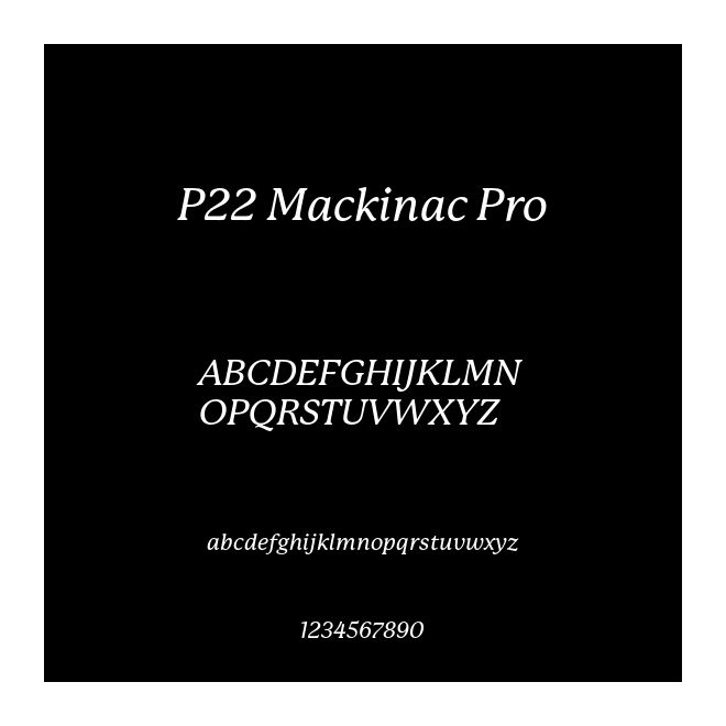 P22 Mackinac Pro