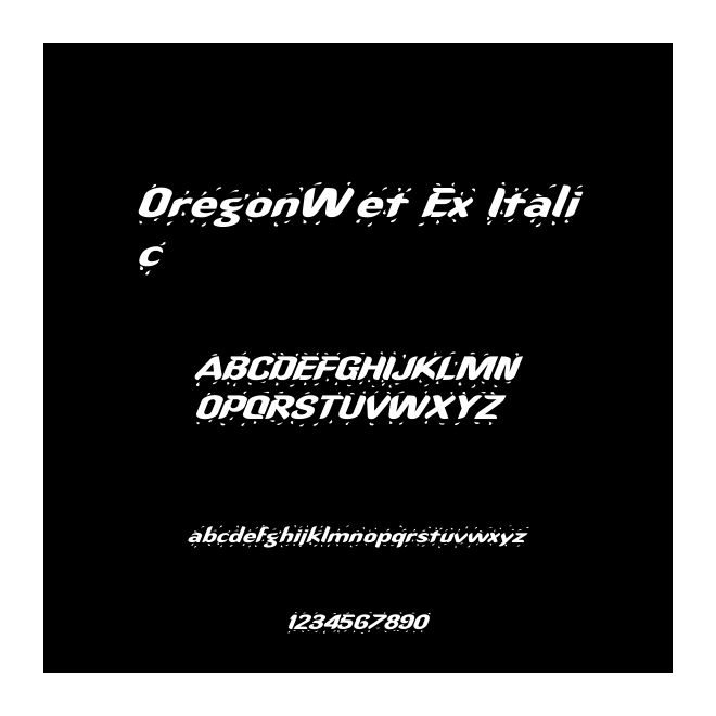 OregonWet Ex Italic