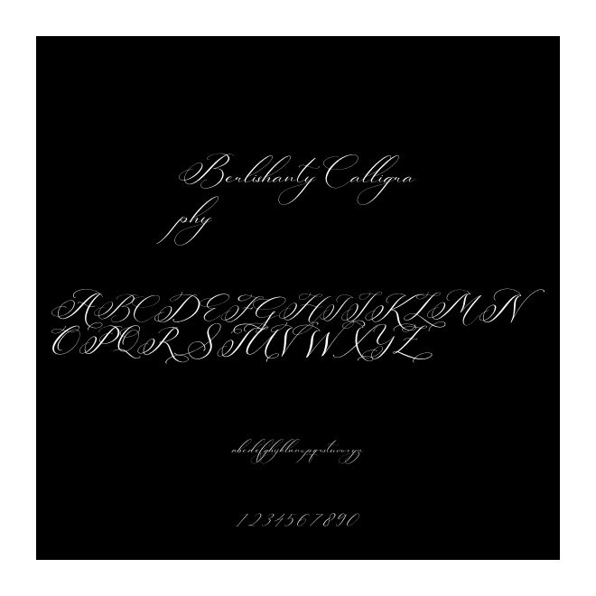 Berlishanty Calligraphy