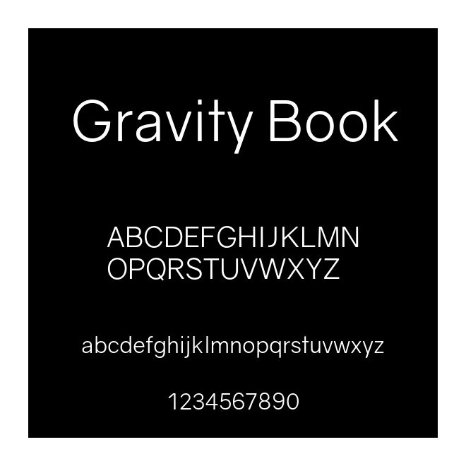 Gravity Book