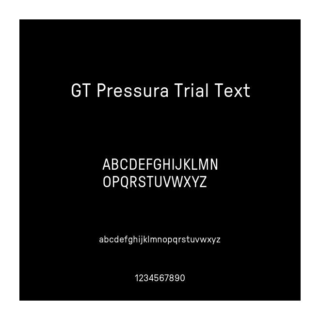 GT Pressura Trial Text