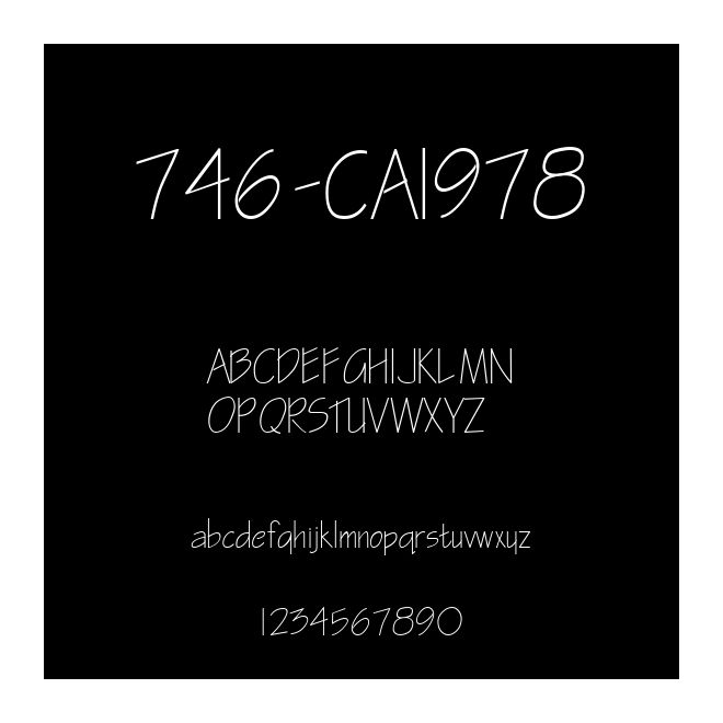 746-CAI978