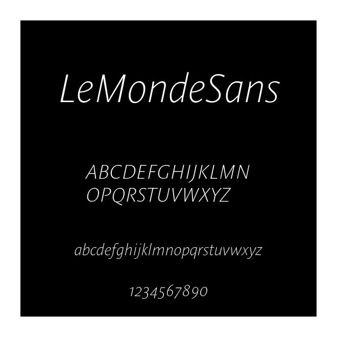 LeMondeSans