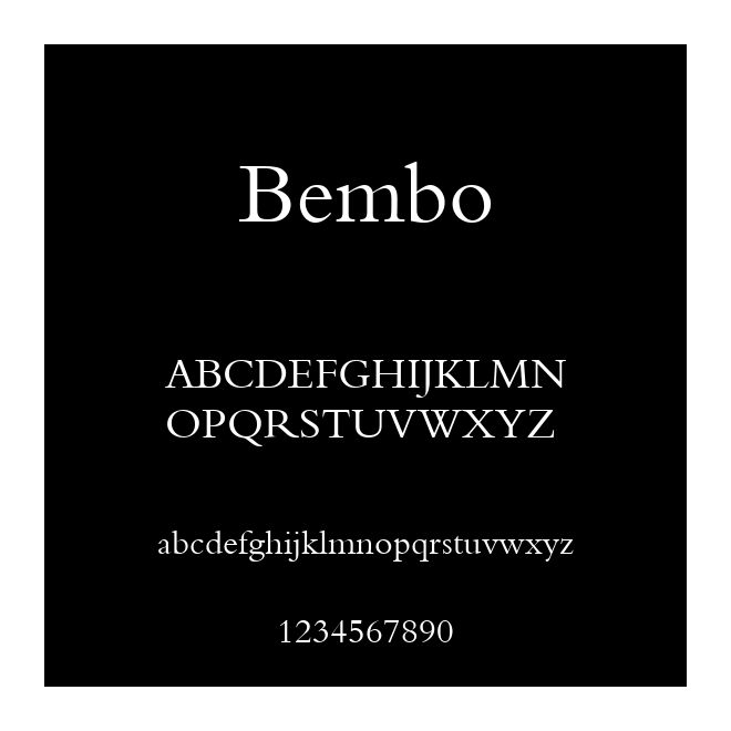 Bembo