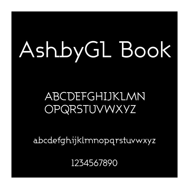 AshbyGL Book