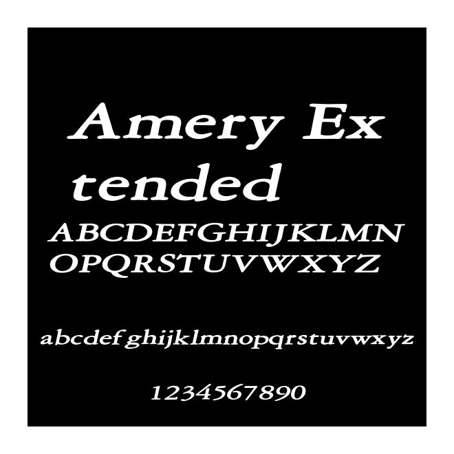 Amery Extended