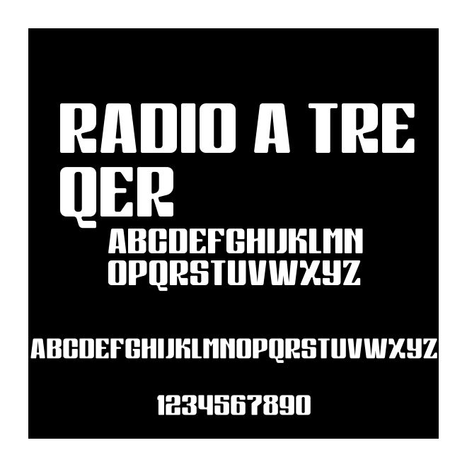 RADIO A TREQER