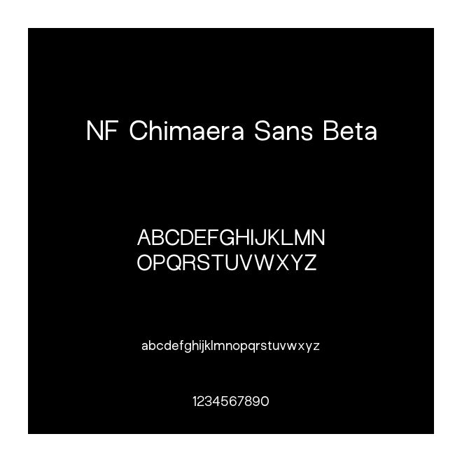 NF Chimaera Sans Beta