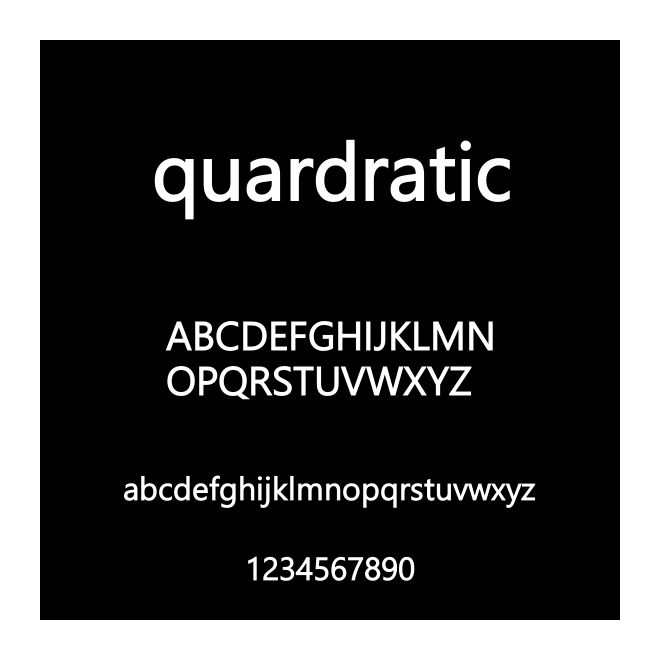 quardratic
