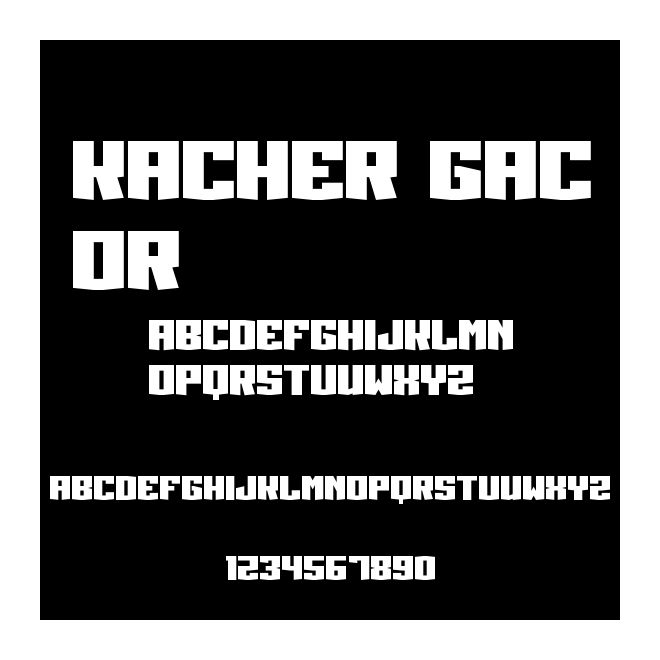 Kacher Gacor