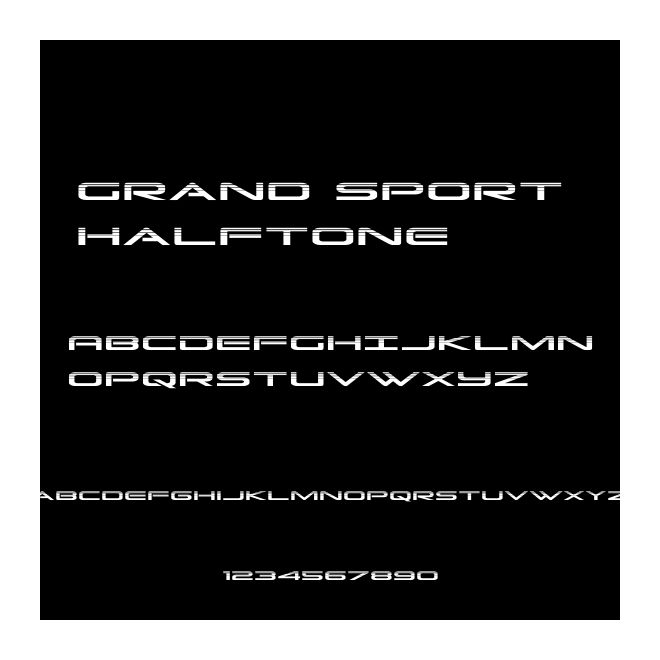 Grand Sport Halftone