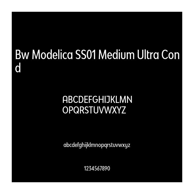 Bw Modelica SS01 Medium Ultra Cond
