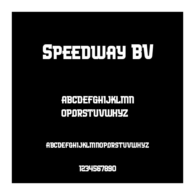 Speedway BV