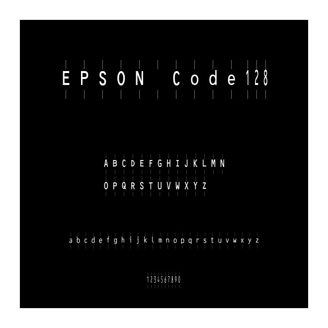 EPSON Code128