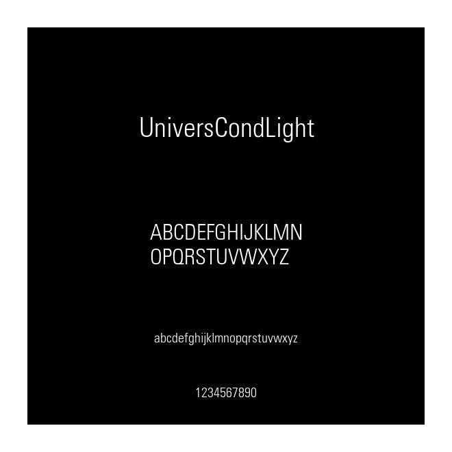 UniversCondLight