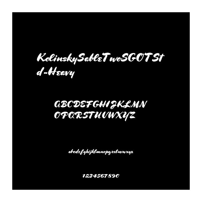 KolinskySableTwoSGOTStd-Heavy