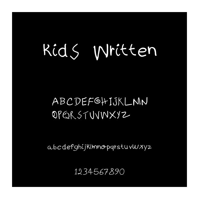 kidS Written