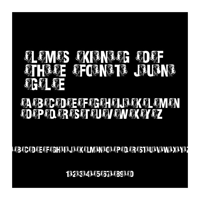 LMS King Of The Font Jungle