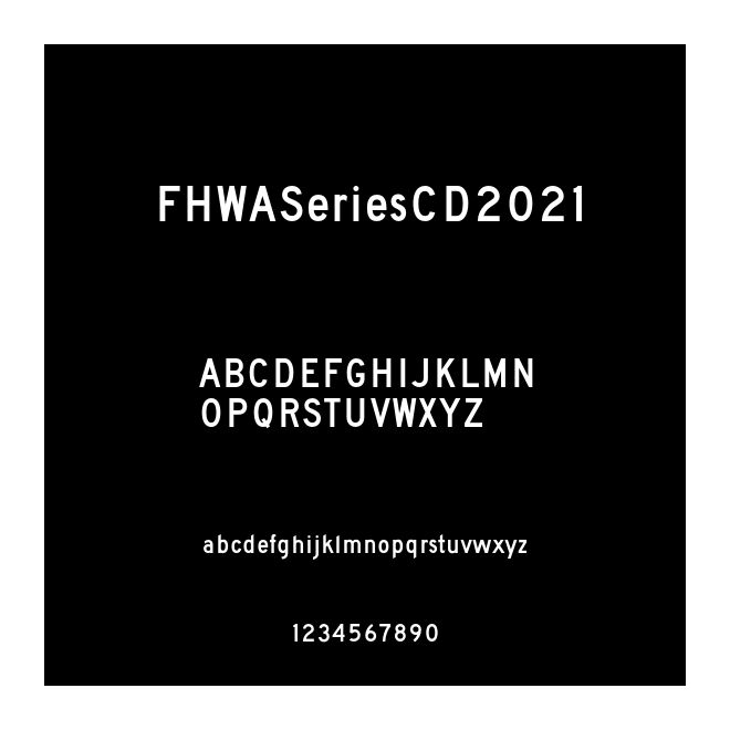 FHWASeriesCD2021