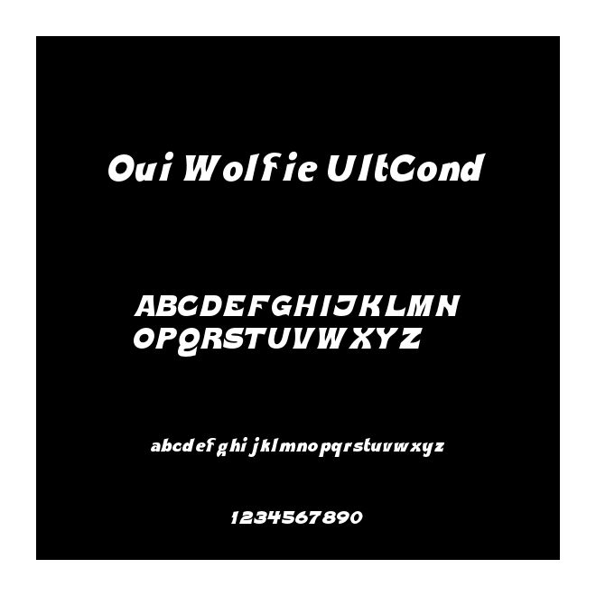 Oui Wolfie UltCond