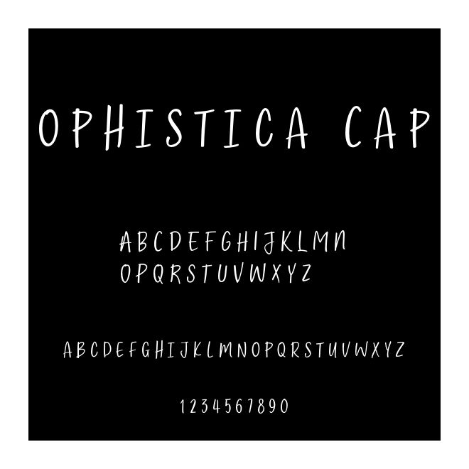 Sophistica Caps