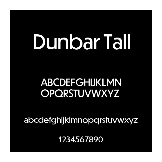 Dunbar Tall