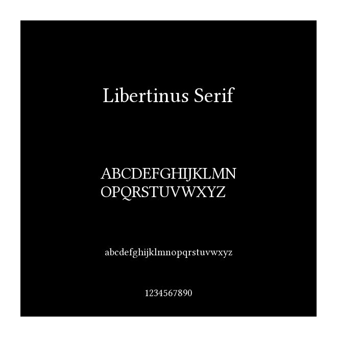 Libertinus Serif