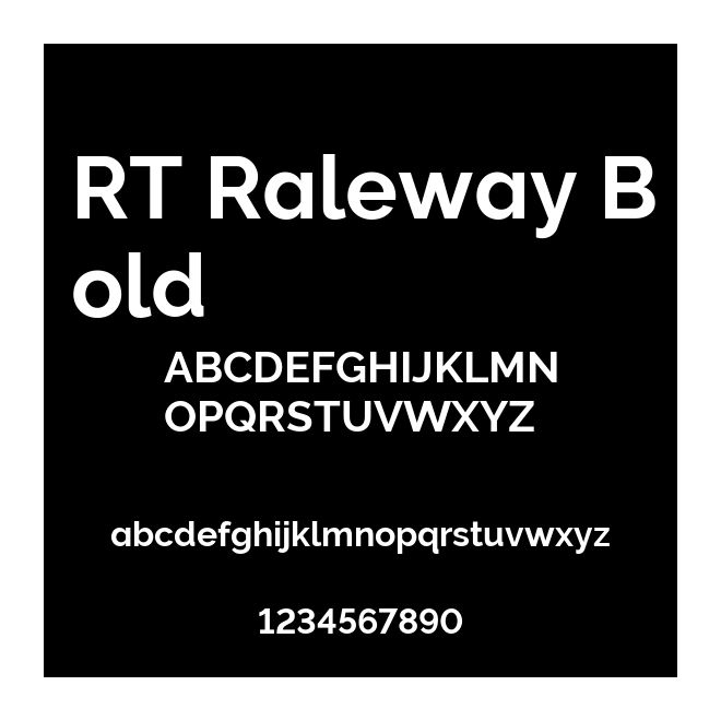 RT Raleway Bold