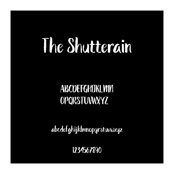 The Shutterain