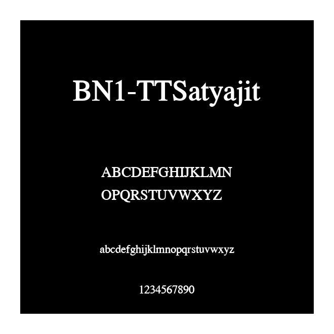 BN1-TTSatyajit