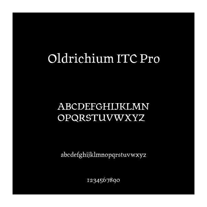 Oldrichium ITC Pro