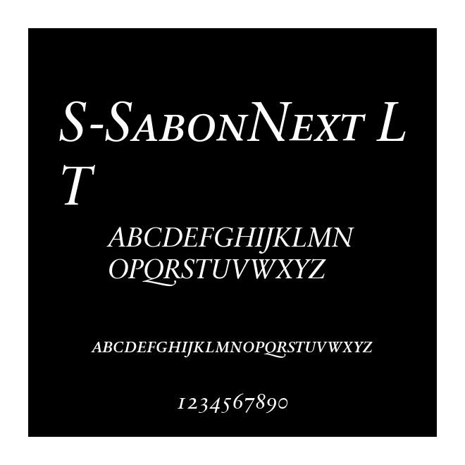 S-SabonNext LT