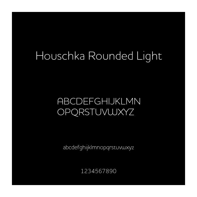 Houschka Rounded Light